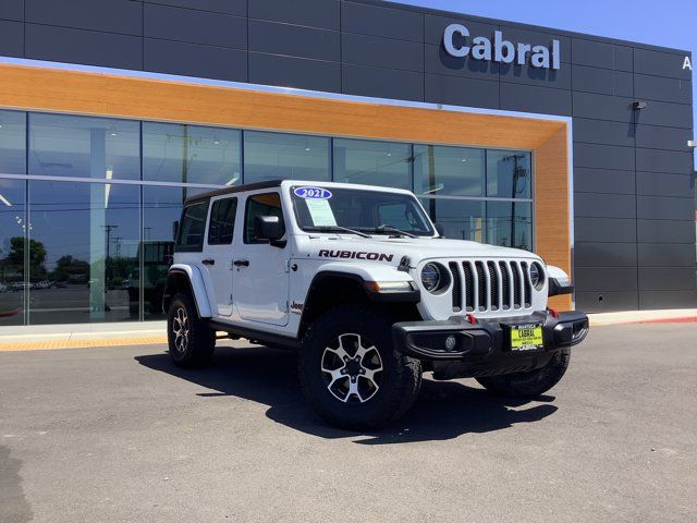Used 2021 Jeep Wrangler Unlimited Rubicon AWD/4WD image 2