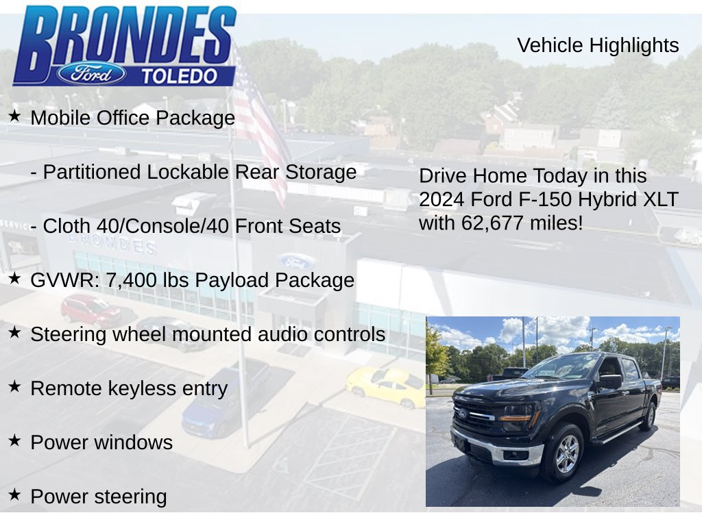 Used 2024 Ford F150 XLT w/ Mobile Office Package AWD/4WD image 11