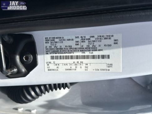Used 2018 Ford F150 XL w/ XL Power Equipment Group AWD/4WD image 30