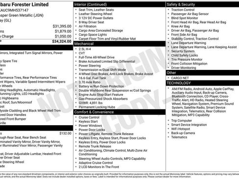 Used 2021 Subaru Forester Limited image 40