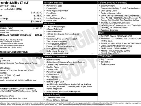 Used 2018 Chevrolet Malibu LT w/ Redline Edition image 4