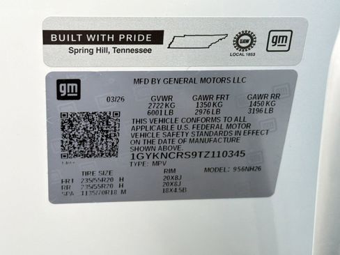 New 2026 Cadillac XT5 Premium Luxury w/ Driver Assist Package FWD image 21