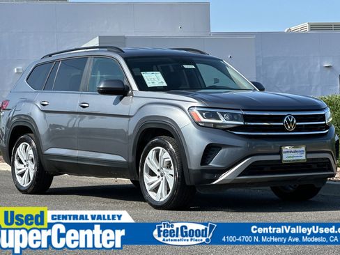 Used 2021 Volkswagen Atlas SE image 1