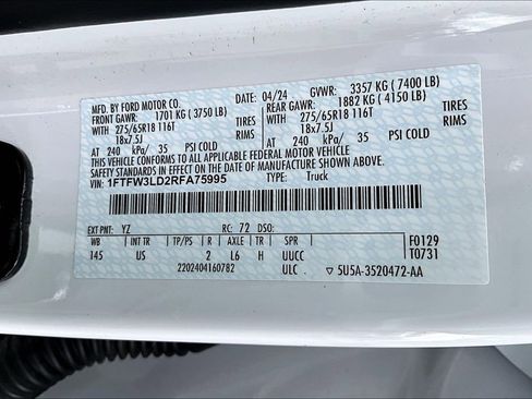 Used 2024 Ford F150 XLT w/ Mobile Office Package image 36