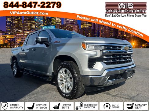 Used 2022 Chevrolet Silverado 1500 LTZ w/ Technology Package image 1