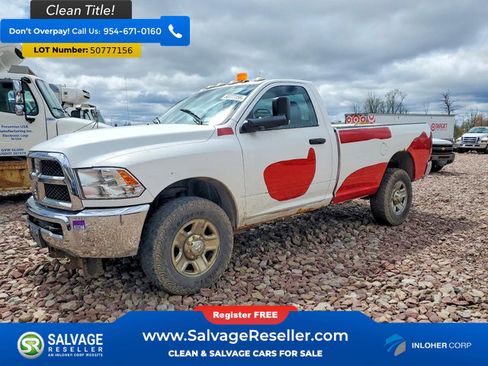 Used 2018 RAM 3500 Tradesman w/ Chrome Appearance Group AWD/4WD image 1