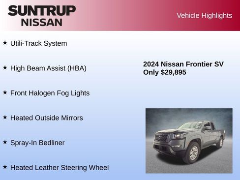 Used 2024 Nissan Frontier SV w/ SV Convenience Package image 23