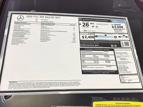 New 2026 Mercedes-Benz GLC 300 4MATIC image 18