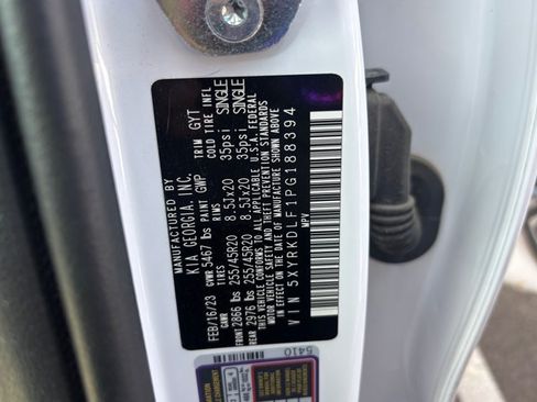 Certified 2023 Kia Sorento SX AWD/4WD image 10