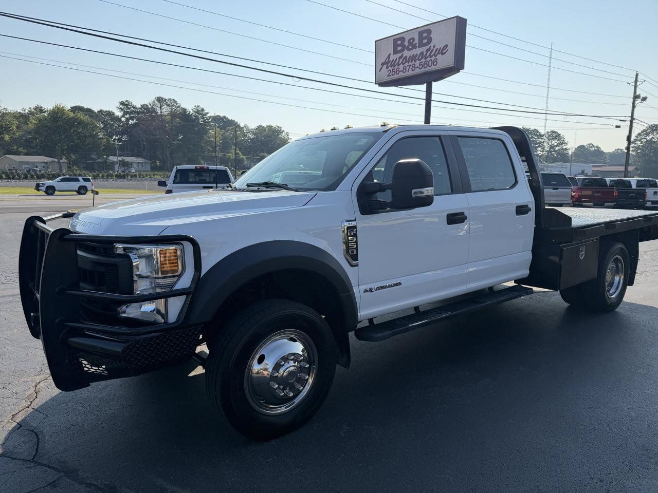 Used 2022 Ford F550 4x4 Crew Cab Super Duty w/ Power Equipment Group image 1