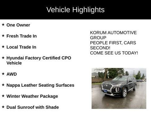 Used 2021 Hyundai Palisade Limited w/ Winter Package image 4