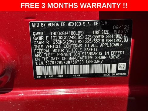 Used 2025 Honda HR-V Sport image 25