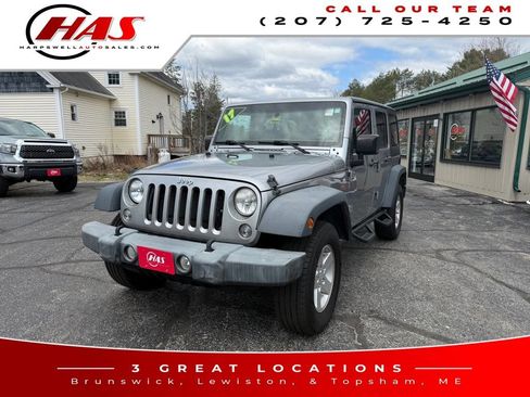 Used 2017 Jeep Wrangler Unlimited Sport w/ Quick Order Package 24S AWD/4WD image 1