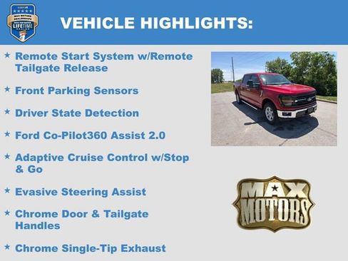New 2025 Ford F150 XLT w/ Equipment Group 302A MID AWD/4WD image 23