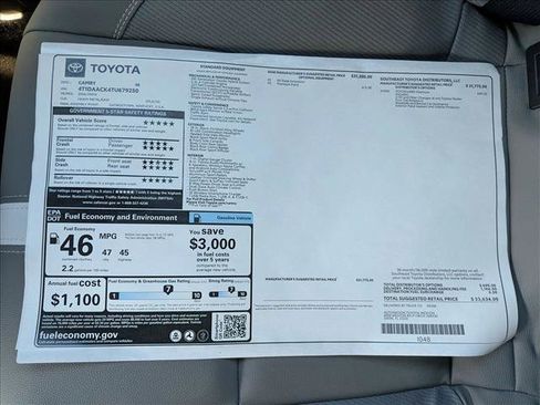 New 2026 Toyota Camry SE image 17