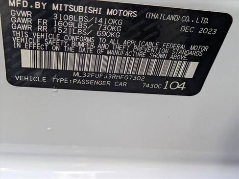 Used 2024 Mitsubishi Mirage G4 LE FWD image 23