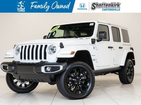 Used 2022 Jeep Wrangler Unlimited Sahara w/ Cold Weather Group image 1