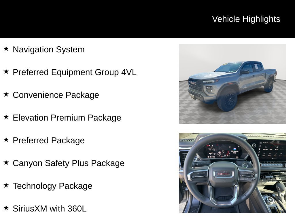 Certified 2026 GMC Canyon Elevation w/ Convenience Package AWD/4WD image 10