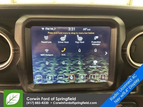 Used 2019 Jeep Wrangler Unlimited Sahara w/ Uconnect 4C Nav & Sound Group image 7