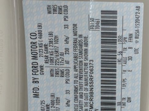 New 2025 Ford Bronco Sport Big Bend w/ Convenience Package image 19