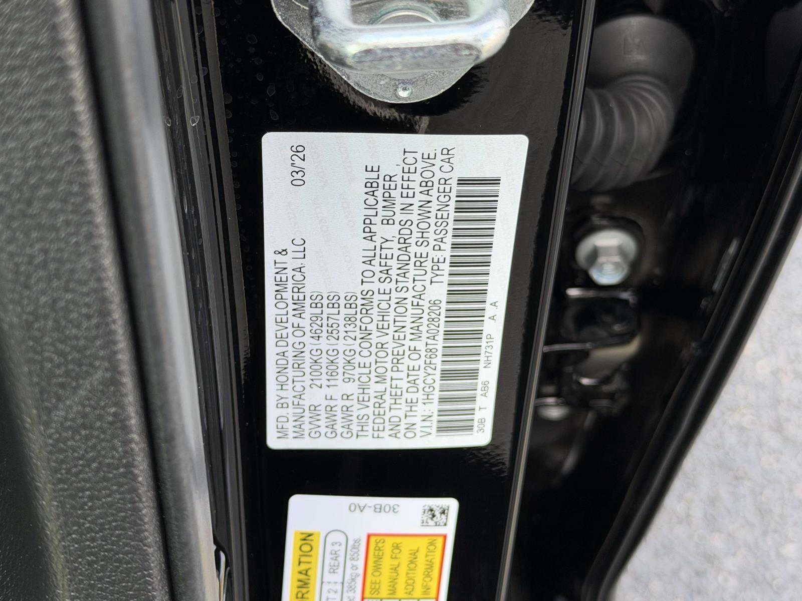 Certified 2026 Honda Accord EX-L image 42