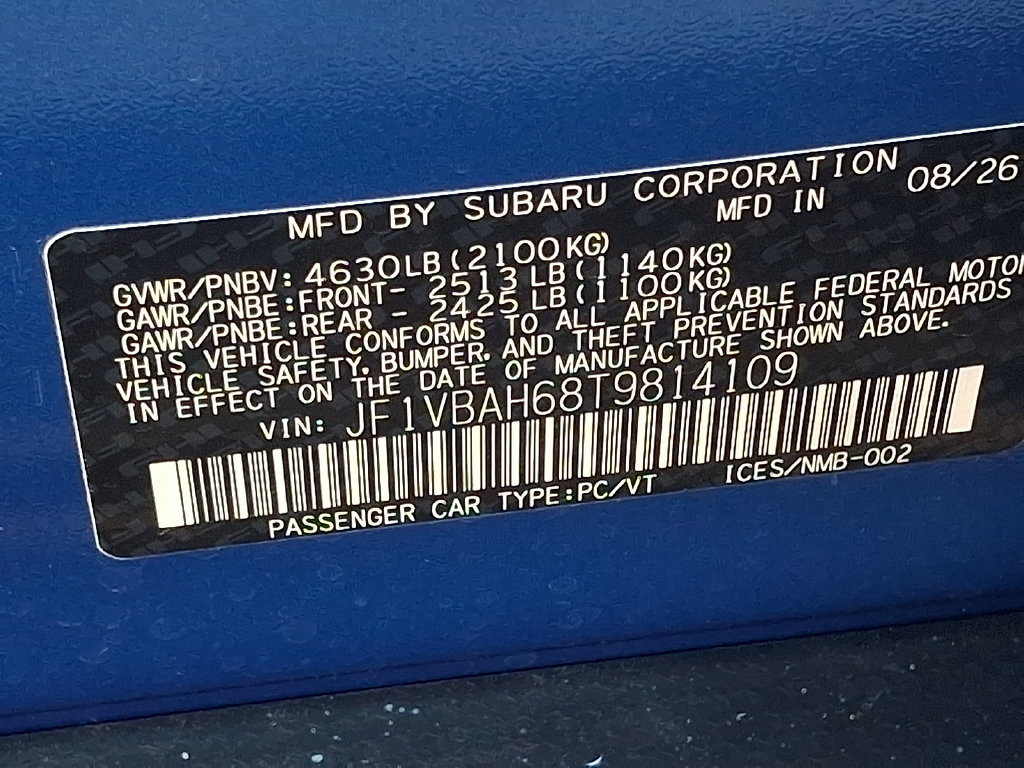 New 2026 Subaru WRX Premium AWD/4WD image 20