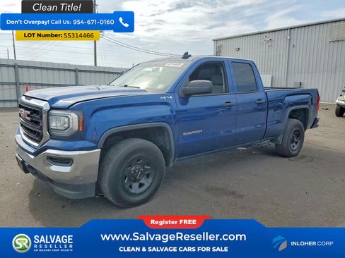 Used 2016 GMC Sierra 1500 4x4 Double Cab image 1