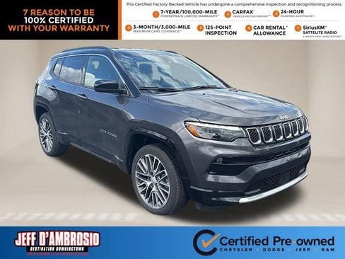 Used 2023 Jeep Compass Limited w/ Elite Group AWD/4WD image 1