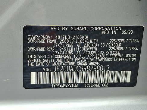 Used 2024 Subaru Crosstrek 2.0i Premium AWD/4WD image 27