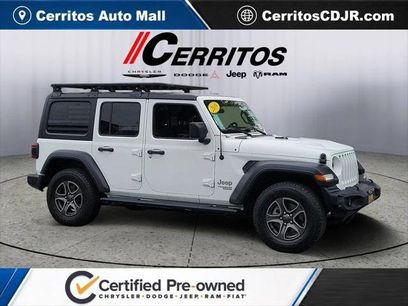 Certified 2019 Jeep Wrangler Unlimited Sport S