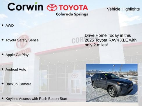 Used 2025 Toyota RAV4 XLE image 7