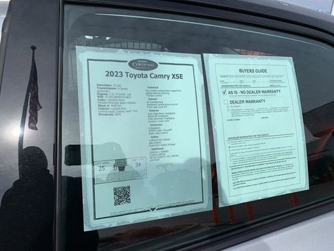 Certified 2023 Toyota Camry XSE image 37