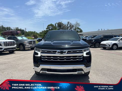 Used 2023 Chevrolet Silverado 1500 LTZ w/ LPO, Dark Essentials Package RWD image 3