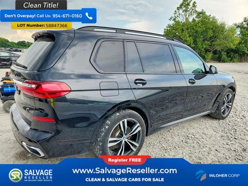 Used 2020 BMW X7 xDrive40i w/ M Sport Package AWD/4WD image 4