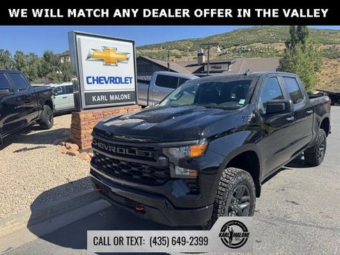 Used 2026 Chevrolet Silverado 1500 Custom Trail Boss w/ LPO, Dark Essentials Package image 1