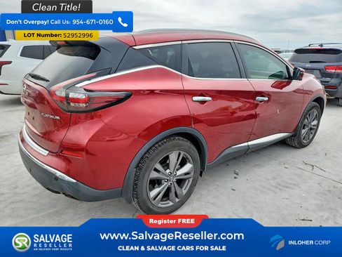 Used 2020 Nissan Murano Platinum w/ Cargo Package FWD image 4