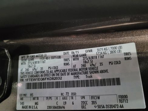 Used 2015 Ford F150 XLT w/ Equipment Group 302A Luxury image 33