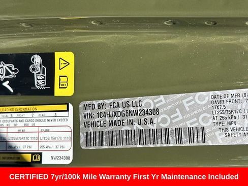 Used 2022 Jeep Wrangler Unlimited Sport AWD/4WD image 31