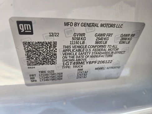 Used 2023 GMC Sierra 2500 SLE AWD/4WD image 12