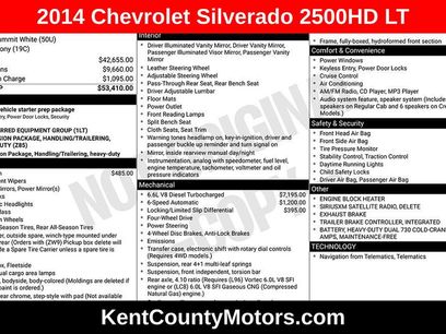 Used 2014 Chevrolet Silverado 2500 LT