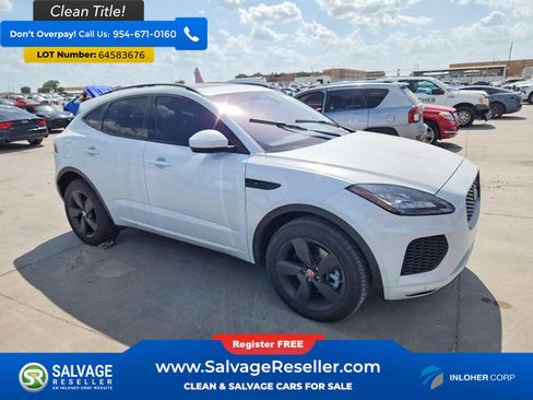 Used 2020 Jaguar E-PACE Checkered Flag AWD/4WD image 5
