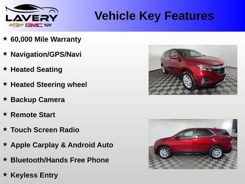 Certified 2024 Chevrolet Equinox LT w/ LPO, Floor Liner Package FWD image 2