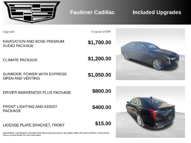 Used 2020 Cadillac CT4 Premium Luxury AWD/4WD image 9