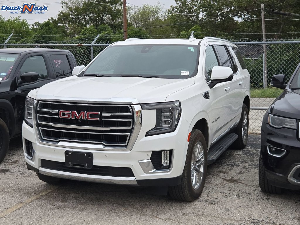 Used 2021 GMC Yukon SLT w/ SLT Luxury Plus Package RWD image 3