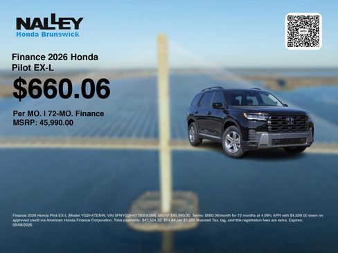 New 2026 Honda Pilot EX-L image 7