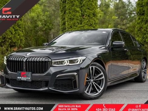 Used 2021 BMW 740i xDrive w/ M Sport Package AWD/4WD image 1