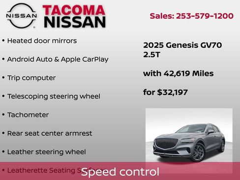 Used 2025 Genesis GV70 2.5T image 27
