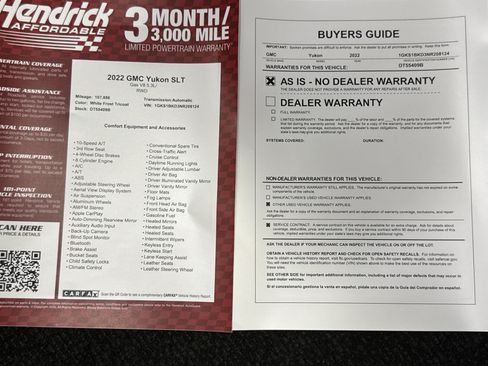 Used 2022 GMC Yukon SLT w/ SLT Premium Package RWD image 43