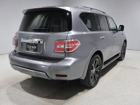 Used 2019 Nissan Armada Platinum w/ Captain's Chairs Package AWD/4WD image 2