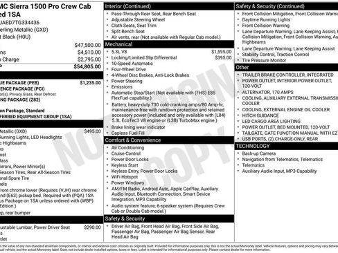 New 2026 GMC Sierra 1500 Pro w/ Pro Value Package AWD/4WD image 26